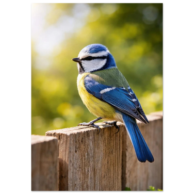 Poster - Blåmes i solsken