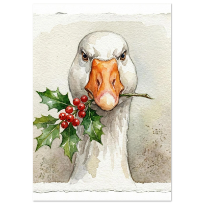 Poster - Gåsens festliga charm