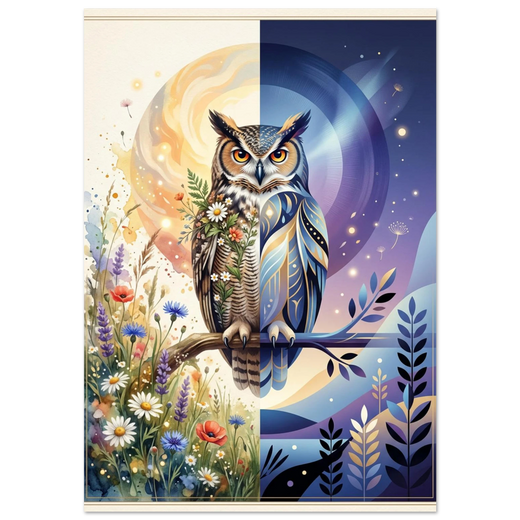 Poster - Ugglans dubbla natur