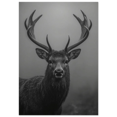 Poster - Hjort i dimma