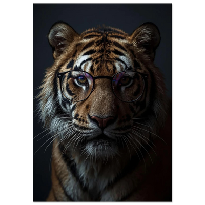 Poster - Tigerns skarpa blick