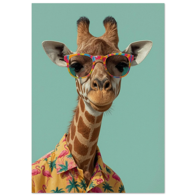 Poster - Giraffens somriga charm