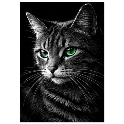 Poster - Emerald Gaze Cat