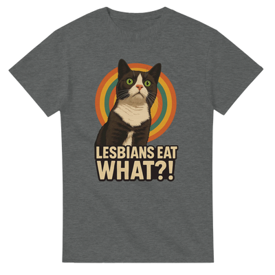 T-shirt Original - Lesbians eat what?!