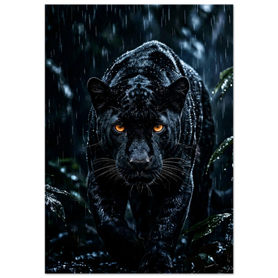 Poster - Nattens glödande panter