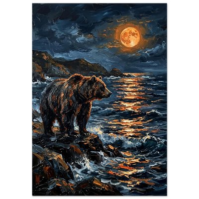 Poster - Björnens nattliga vakt