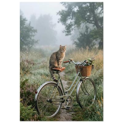 Poster - Katten i morgondimman