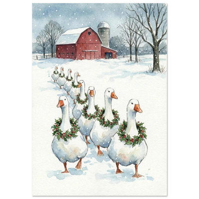 Poster - Gässens vinterparad