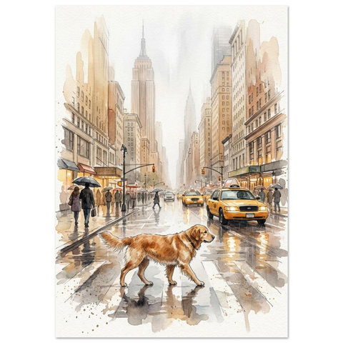 Hundtavlor – posters med hundar
