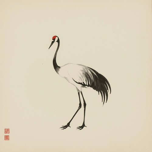 Japanskt Bläck (Sumi-e) & Ukiyo-e