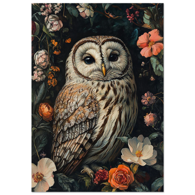 Poster - Ugglans blomstrande natt