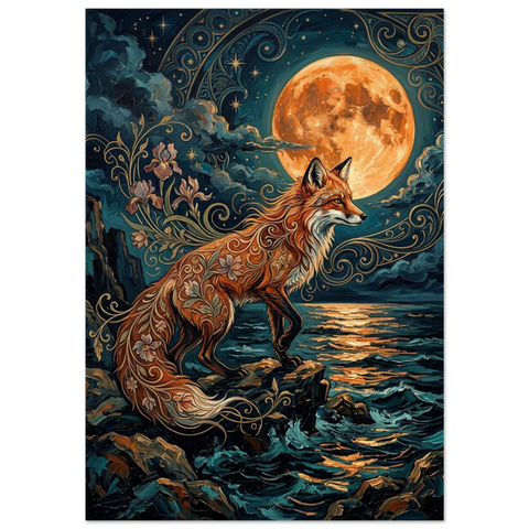 Rävtavlor – posters med räv