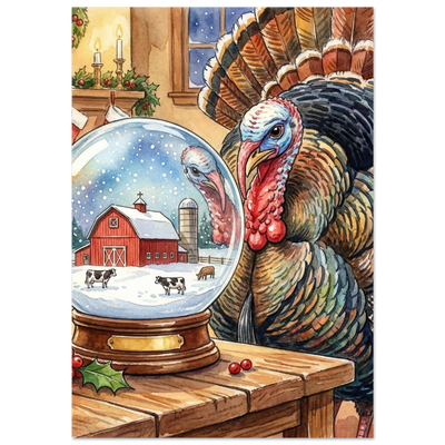 Poster - Kalkonens vinterdröm