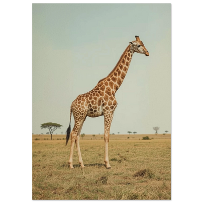 Poster - Giraffens gångna era